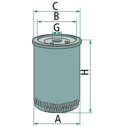 Fuel filter 63mm 54mm 73mm 76mm granite