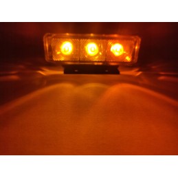 LED lamp yellow flashing beacon 12v 24v