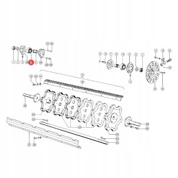Threshing machine bearing 20210k c3 claas 239123 0 fag