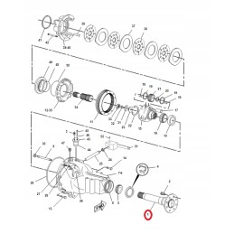 Caterpillar polos 428c 428d rear cat 1185837