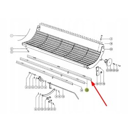600298 0 corn concave strip