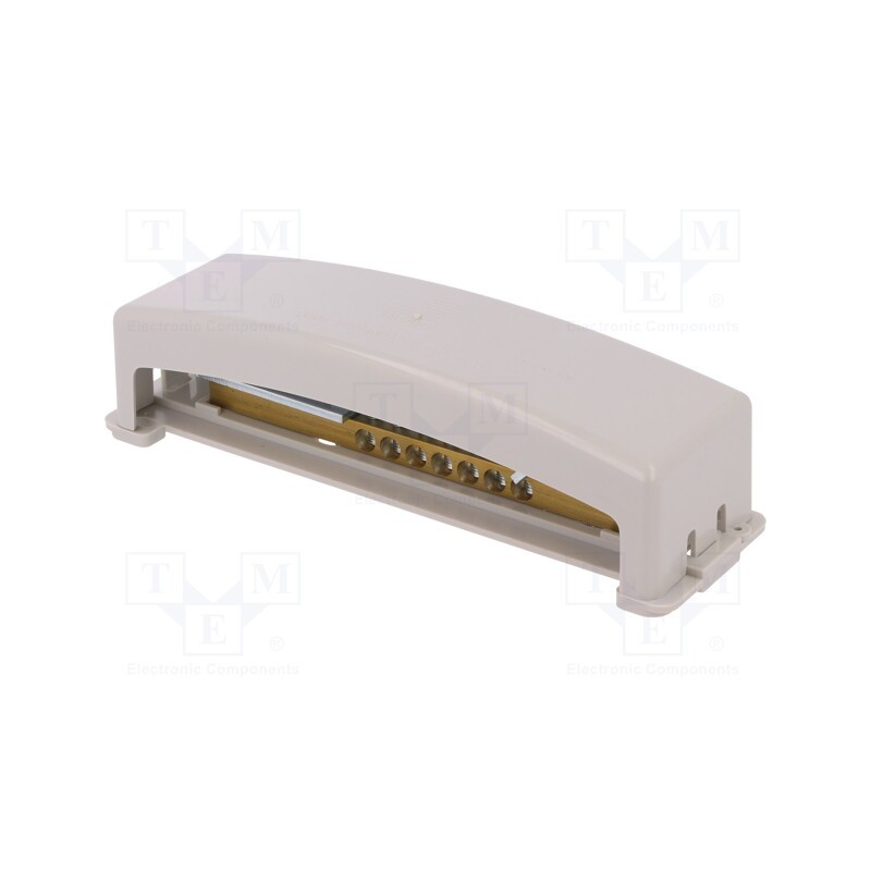 1 pcs x PAWBOL - E.4104 - Terminal block, screw terminal, 16÷50mm2, ways: 1, terminals: 6