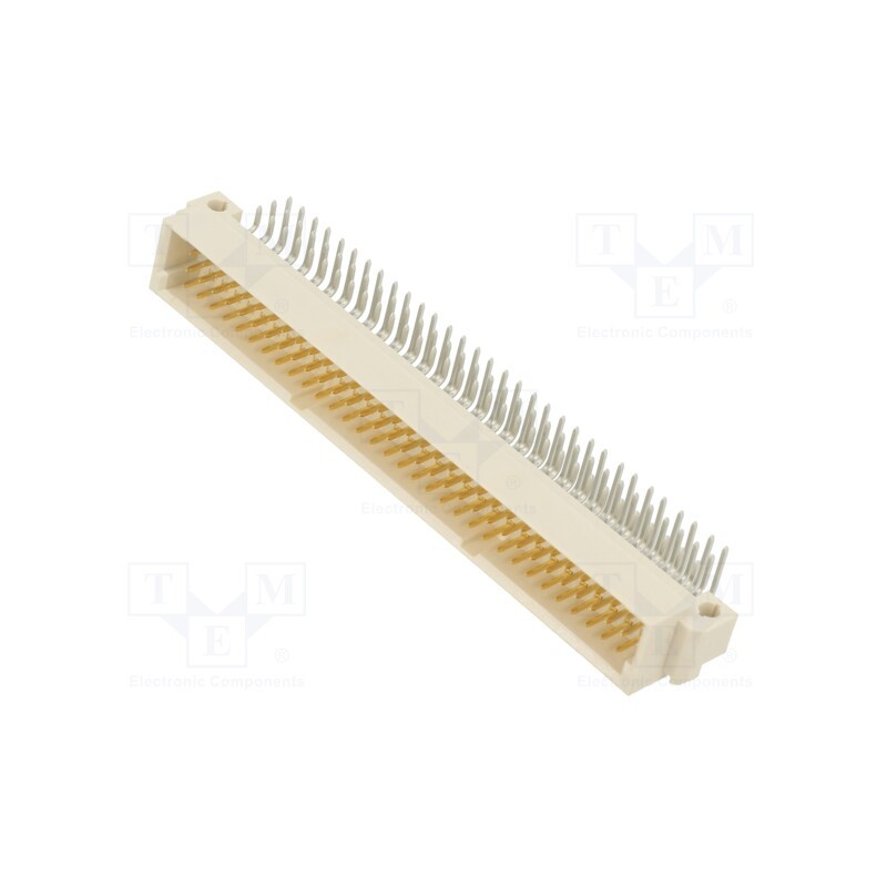 1 pcs x TE Connectivity - 5650473-5 - Socket, DIN 41612, type C, male, PIN: 96, a+b+c, THT, angled 90°