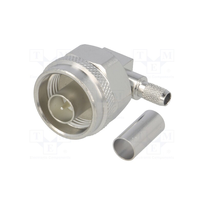 1 pcs x TELEGu00c4RTNER - J01020A0036 - Plug, N, male, angled 90°, 50Ω, RG142,RG223,RG400, for cable, PTFE
