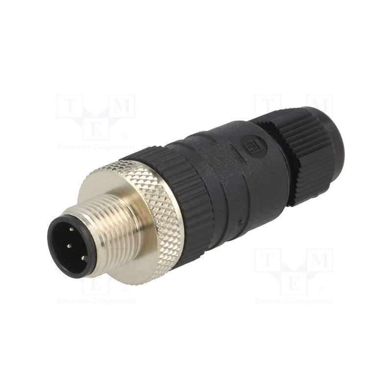 1 pcs x LUMBERG AUTOMATION - 11576 RSC 3/7 - Plug, M12, PIN: 3, male, A code-DeviceNet / CANopen, for cable