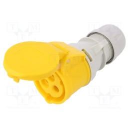 1 pcs x PCE - 213-4 - Connector: AC supply, plug, female, 16A, 110VAC, IEC 60309, IP44
