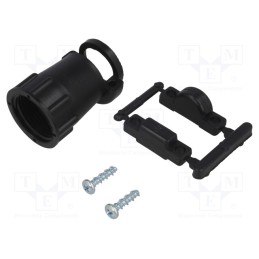 1 pcs x TE Connectivity - 206966-7 - Cable hood and fastener, CPC, size 13, 11.5mm, straight