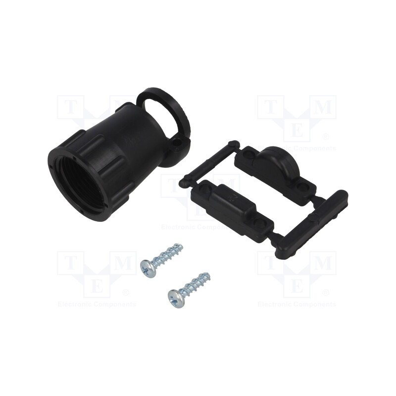 1 pcs x TE Connectivity - 206966-7 - Cable hood and fastener, CPC, size 13, 11.5mm, straight