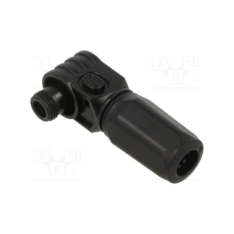 1 pcs x CONNFLY - DS1168-01-120FRBYX - Plug, DC supply, female, PIN: 1, for cable, crimped, black, 1kV, 120A