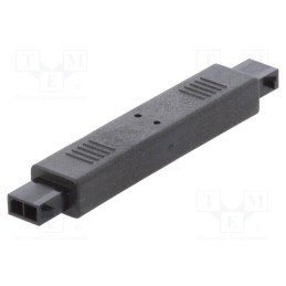 1 pcs x MOLEX - 2451320299 - Coupler, wire-wire, male, Micro-Fit 3.0, 3mm, PIN: 2, for cable