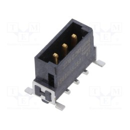 1 pcs x HARTING - 15520032601333 - Connector: PCB to PCB, male, PIN: 3, 2.54mm, har-flex® Power, 20A