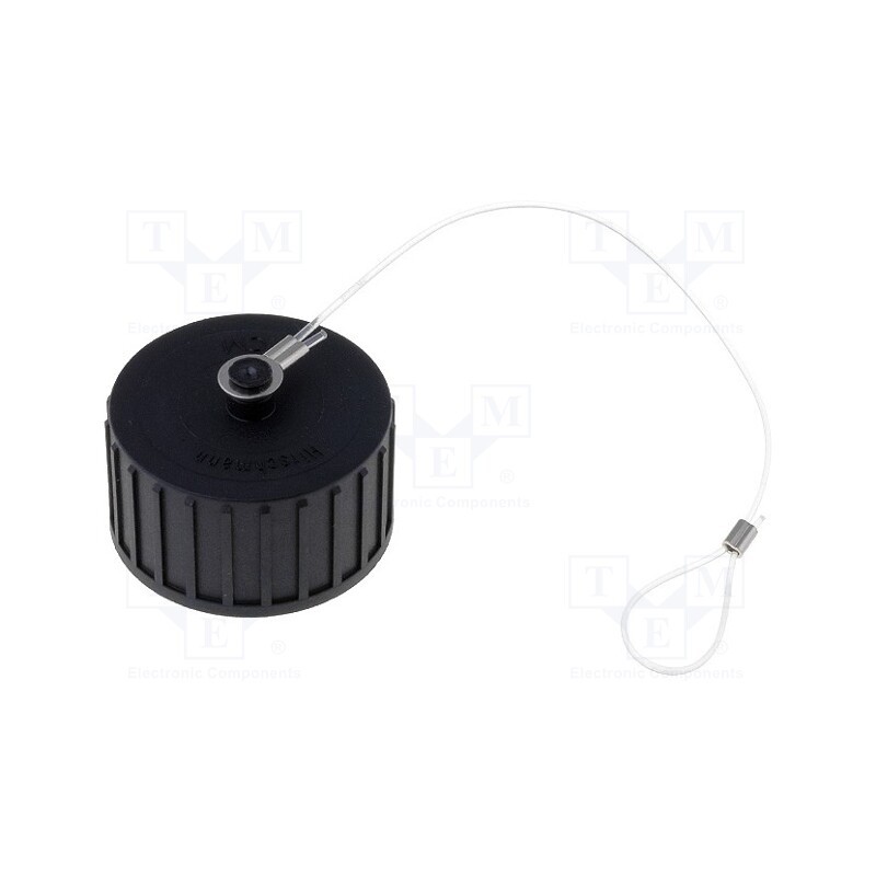 1 pcs x HIRSCHMANN - 831766100 CM 02 SD 20 - Protection cover, CM, IP67, internal thread,threaded joint