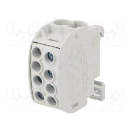1 pcs x SIMET - 81502002 - Splice terminal: distribution block, 35mm2, ways: 1, terminals: 4