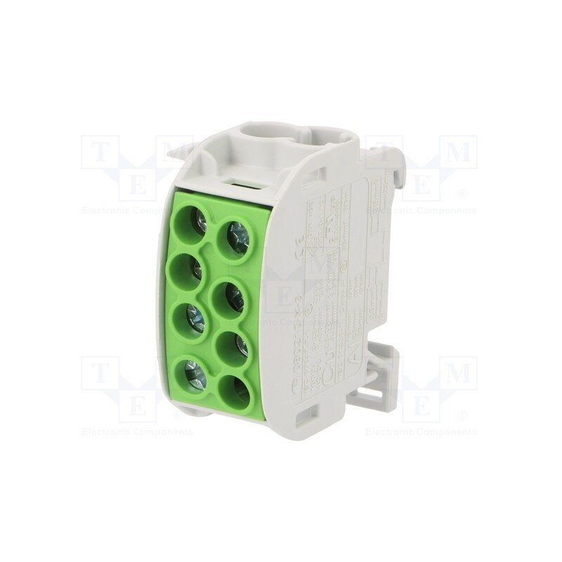 1 pcs x SIMET - 81502005 - Splice terminal: distribution block, 35mm2, ways: 1, terminals: 4