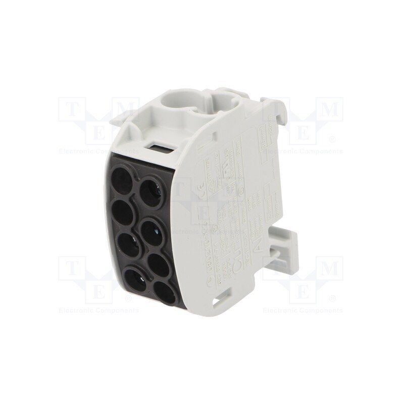 1 pcs x SIMET - 81502007 - Splice terminal: distribution block, 35mm2, ways: 1, terminals: 4
