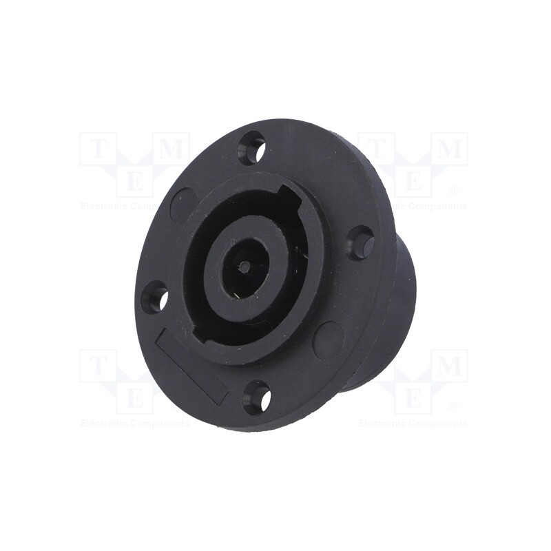 1 pcs x CLIFF - FM1285 - Socket, loudspeaker, male, round,with flange, PIN: 8, CLIFFCON S