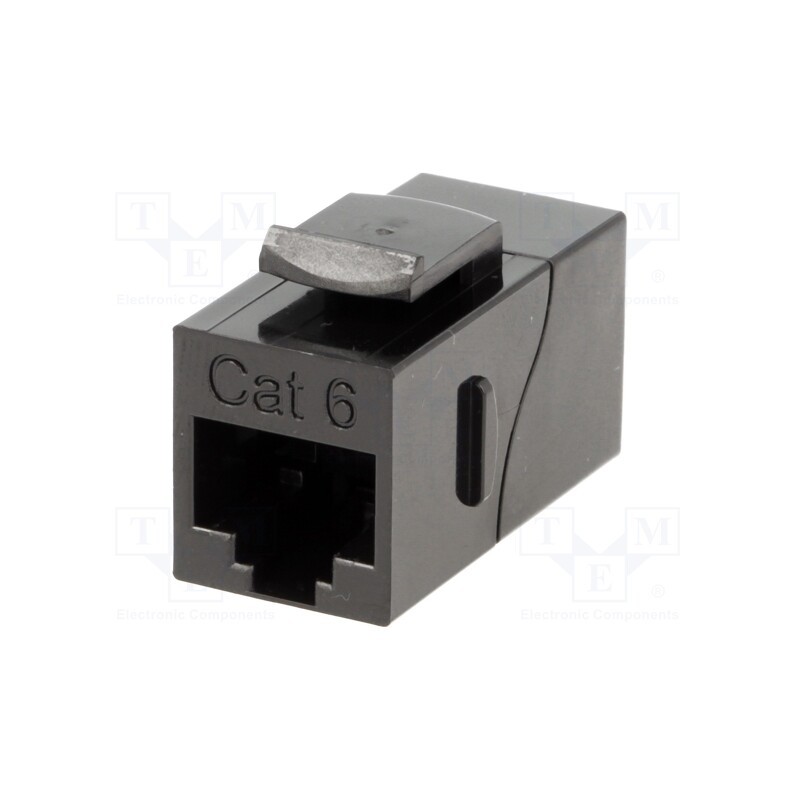 1 pcs x MH CONNECTORS - MH3101-CAT6 - Coupler, Cat: 6, Layout: 8p8c, RJ45 socket,both sides