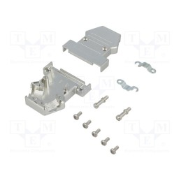 1 pcs x ENCITECH - DYZK15-K - Enclosure: for D-Sub connectors, D-Sub 15pin,D-Sub HD 26pin