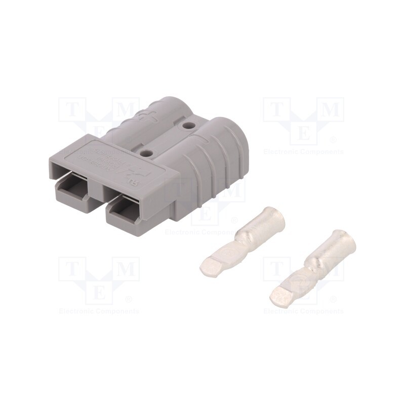 1 pcs x ANDERSON POWER PRODUCTS - 6319 - Plug, wire-wire, SB50, hermaphrodite, PIN: 2, for cable, crimped