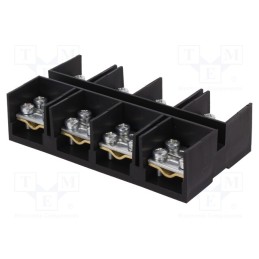 1 pcs x PAWBOL - E.4008 - Terminal block, screw terminal, 35mm2, 125A, ways: 4, terminals: 8
