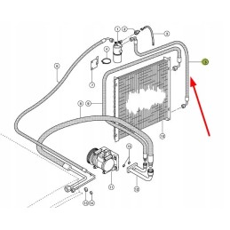 546021 0 air conditioning hose