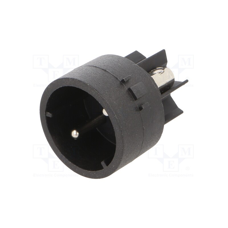 1 pcs x BULGIN - SA3320 - Connector: circular, contact insert, male, PIN: 2, Mini Buccaneer