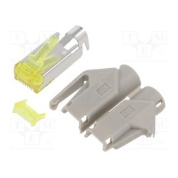 1 pcs x PHOENIX CONTACT - 1414395 - Plug, RJ45, PIN: 8, Cat: 6a, gold-plated, Layout: 8p8c, 27AWG÷24AWG