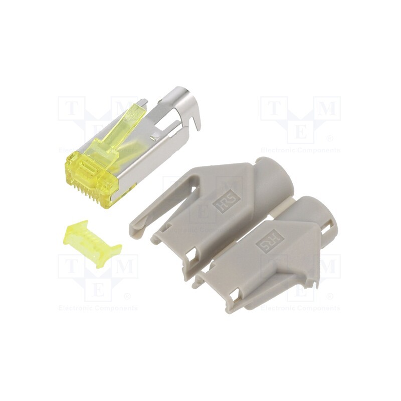 1 pcs x PHOENIX CONTACT - 1414395 - Plug, RJ45, PIN: 8, Cat: 6a, gold-plated, Layout: 8p8c, 27AWG÷24AWG