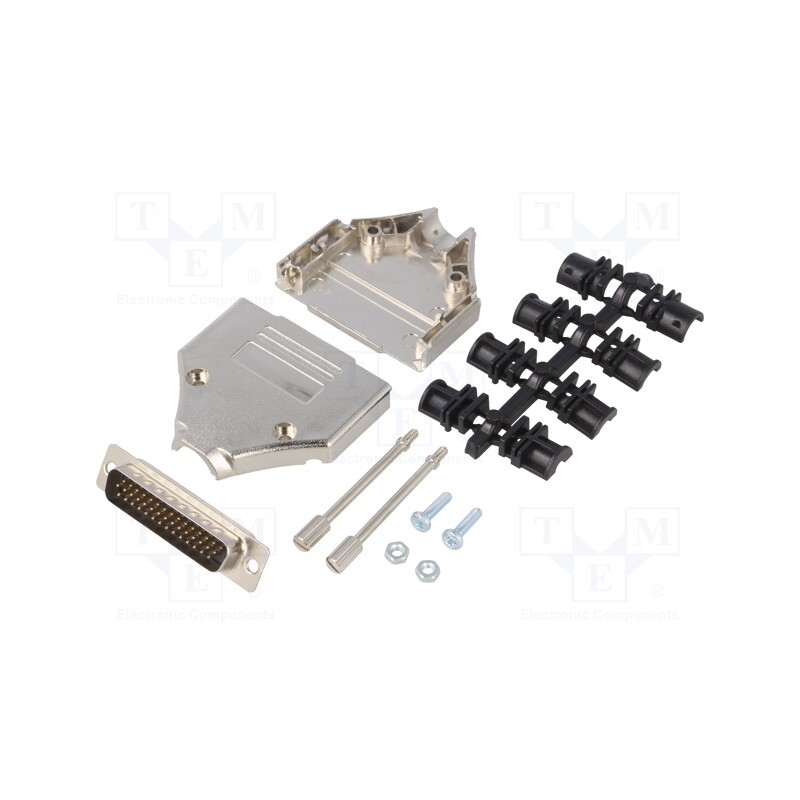 1 pcs x ENCITECH - 6355-0056-03 - D-Sub HD, PIN: 44, plug, male, soldering, for cable, black