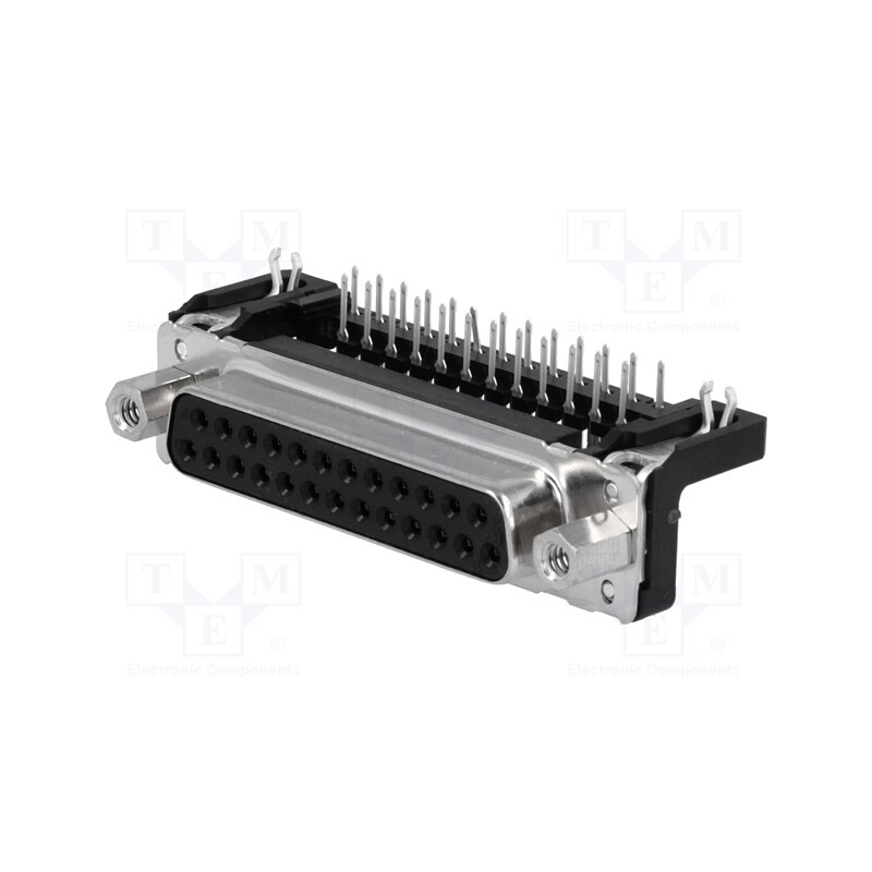 1 pcs x HARTING - 9663526613 - D-Sub, PIN: 25, socket, female, angled 90°, THT, UNC 4-40