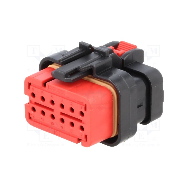 1 pcs x TE Connectivity - 776533-1 - AS 16, 12P PLUG ASSY,RD,KEY 1