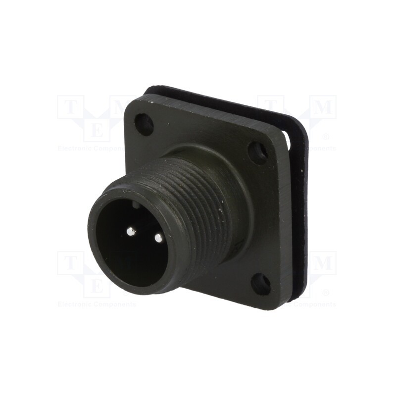 1 pcs x AMPHENOL - DS3102A 10SL-4P - Connector: circular, size 10SL, MS/DS, aluminium alloy, olive