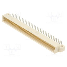 1 pcs x TE Connectivity - 5536052-5 - Socket, DIN 41612, type B, male, PIN: 64, a+b, THT, angled 90°