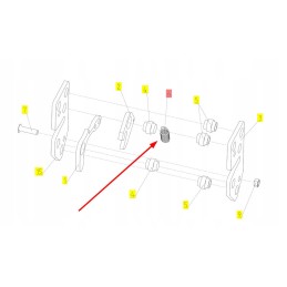 100162304 lock spring