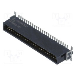 1 pcs x HARTING - 15120502601333 - Connector: PCB-cable/PCB, male, PIN: 50, 1.27mm, har-flex®, 2.3A