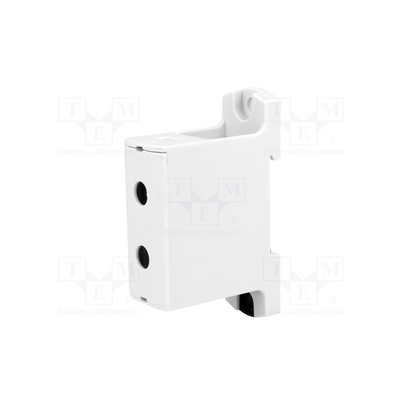 1 pcs x OUNEVA - VC05-0019 - Splice terminal: rail, 6÷95mm2, ways: 1, terminals: 2, grey, TS35