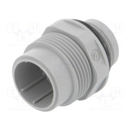 1 pcs x HIRSCHMANN - 931592001 N6R AM 2 - Connector: DIN 43651, socket, NR, male, PIN: 7, w/o contacts, 10A