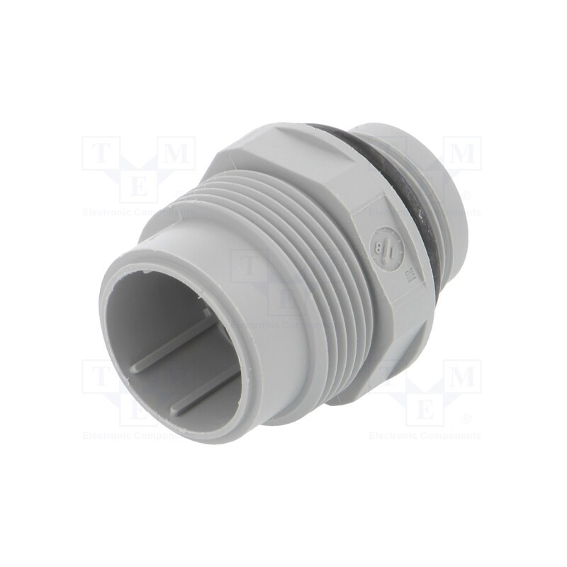 1 pcs x HIRSCHMANN - 931592001 N6R AM 2 - Connector: DIN 43651, socket, NR, male, PIN: 7, w/o contacts, 10A