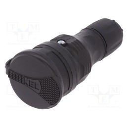 1 pcs x PLASTROL - W-97448 - Connector: AC supply, female, socket, 2P+PE, 250VAC, 16A, for cable