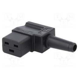 1 pcs x SCHURTER - 4790.11 - Connector: AC supply, plug, female, 16A, 250VAC, IEC 60320, C19 (J)
