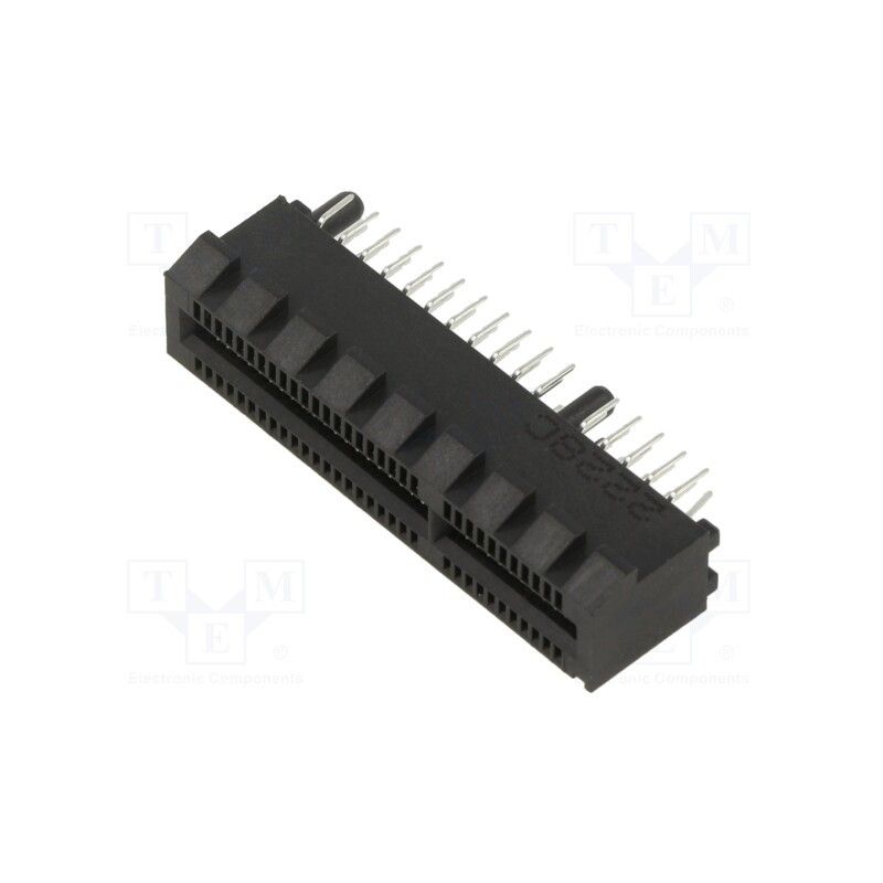 1 pcs x MOLEX - 877159106 - PCI Express EdgeCard 64ckt Ny46 Blk PhBr