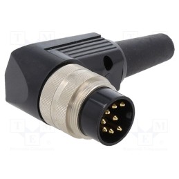 1 pcs x LUMBERG - WSV 80 - Connector: M16, plug, male, soldering, for cable, PIN: 8, 5A, 60V