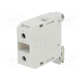 1 pcs x POKu00d3J - A11-1638 - Splice terminal: rail, 4÷35mm2, ways: 1, terminals: 2, grey, TS35
