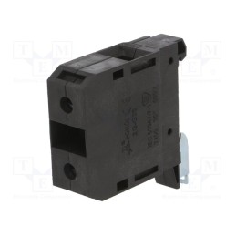 1 pcs x POKu00d3J - A11-1633 - Splice terminal: rail, 4÷35mm2, ways: 1, terminals: 2, black, TS35