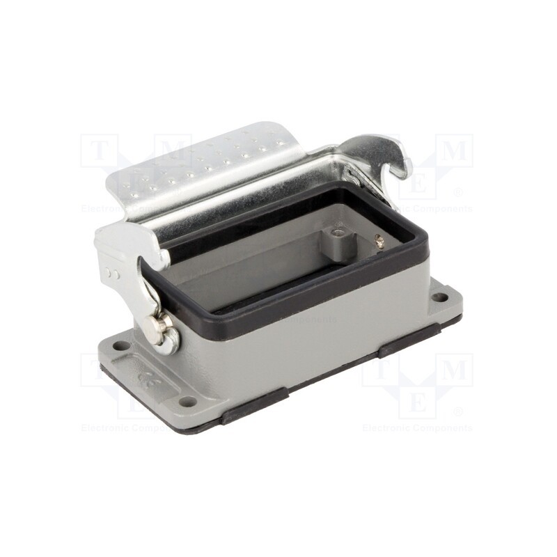 1 pcs x MOLEX - 93601-1569 - Enclosure: for HDC connectors, size 10B, with latch, straight