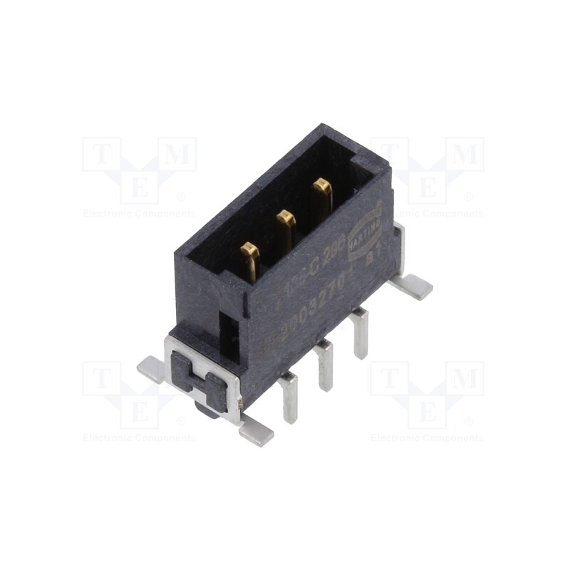 1 pcs x HARTING - 15520032701333 - Connector: PCB to PCB, male, PIN: 3, 2.54mm, har-flex® Power, 20A