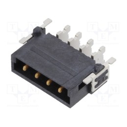 1 pcs x HARTING - 15550042601333 - Connector: PCB to PCB, male, PIN: 4, 2.54mm, har-flex® Power, 21A