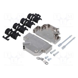 1 pcs x MH CONNECTORS - MHD45ZK50-K - Enclosure: for D-Sub connectors, D-Sub 50pin,D-Sub HD 78pin