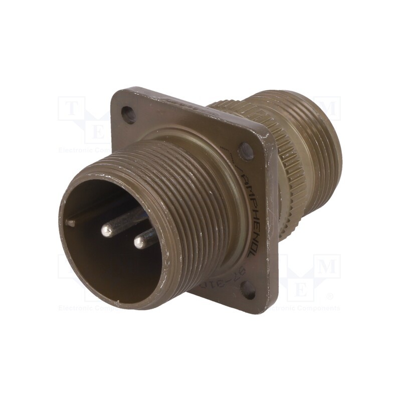 1 pcs x AMPHENOL - 97-3100A-16-11P - Connector: circular, size 16, 97, aluminium alloy, olive, socket