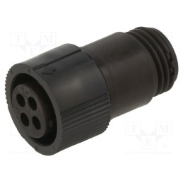 1 pcs x TE Connectivity - 1445390-3 - PLUG,8-4,LG INS,STD KEY